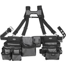 Grey Accessories Bucket Boss Mullet Buster Tool Belt with Suspenders