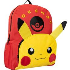 Pokémon Barn Skolväskor Pokémon Kids Backpack Red Pikachu