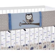 Bed Accessories Levtex Baby Rowan Crib Rail Guard In Grey/blue