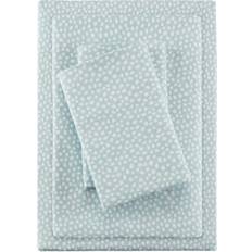 Sleep Philosophy True North Dots Cozy Bed Sheet Blue (243.8x205.7cm)