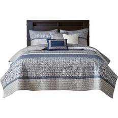 Textiles Madison Park Rhapsody Bedspread Blue