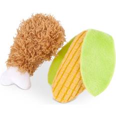 Feline Frenzy Purrfect Picnic Corn & Fried Chicken Cat Toy