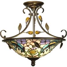 Pink Ceiling Lamps Dale Tiffany TH90212