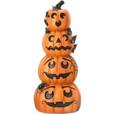 Party Supplies National Tree Company 39.98" Stacked Jack-O'-Lanterns Halloween