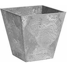 Pots, Plants & Cultivation Novelty Novelty 35100 Grey Ella Square Planter