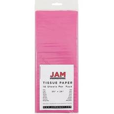 Jam Paper Papier De Soie Fuchsia 10 Feuilles/Paquet