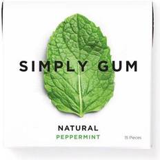 Simply Simply Gum Natural Chewing Gum Peppermnt
