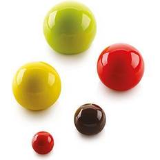 Silikomart Tellier CURVETRUFFLE40 Truffle w/ Sections Chocolate Mould