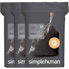 Simplehuman Odorsorb Custom Fit Bin Code Q 3x20pcs 17gal