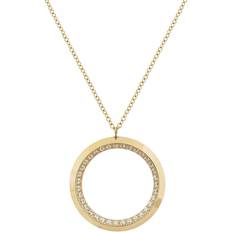 Edblad Zinnia Necklace L - Gold/Transparent