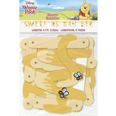 Party banner Unique Winnie the Pooh Happy Honeycomb Party Banner
