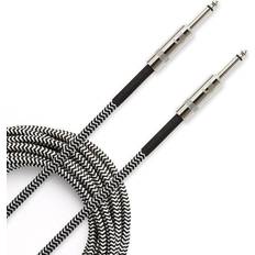 D'Addario Custom Braided instrumentkabel 3m