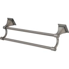 Kingston Brass BAH612318BS Monarch 18-Inch Dual Towel Bar