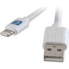 Buhl HamiltonBuhl Lightning to USB A Male Cable, 3', White