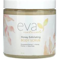 Eva Naturals Body Scrub Honey Exfoliating Hydrating Body Exfoliator with