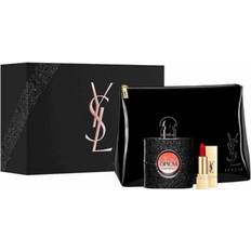 Black opium gift set Yves Saint Laurent Black Opium Gift Set EdP 50ml + Lipstick + Pouch