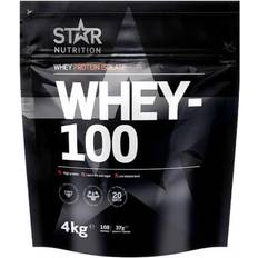 Vassleprotein 4 kg Star Nutrition Whey-100 Vanilla 4kg