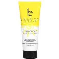Zinc oxide Beauty By Earth Earth, Mineral Sunscreen, SPF 25 Zinc Oxide Sun Protection, 4