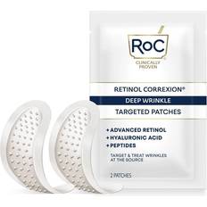 Fragrance-Free Eye Masks Roc Retinol Correxion Deep Wrinkle Targeted Patches 2-pack