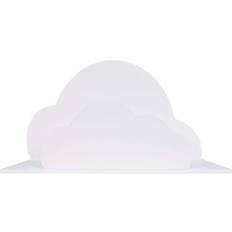 White Shelves Trend Lab Cloud Wall Shelf In White White