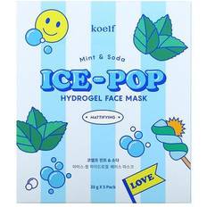 Green Facial Masks Hydrogel Beauty Face Mask Mint & Soda 5