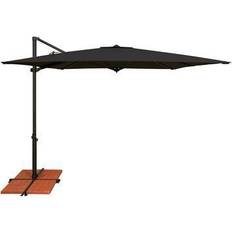 Outdoor bar with umbrella SimplyShade Skye 103.2 Sunbrella Cross Bar Stand Cantilever Umbrella