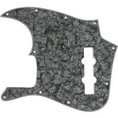 Plektrum Fender 10-hole Contemporary Jazz Bass Pickguard Black Moto