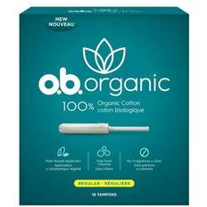 O.b. Toiletries O.b. Organic Regular Unscented 18-pack