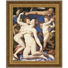 Design Toscano An Allegory With Venus Cupid Framed Art