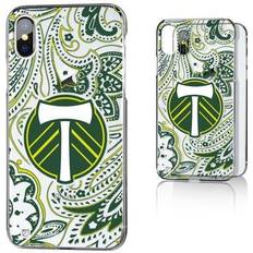 Strategic Printing Portland Timbers Pattern Clear iPhone X/XS Case