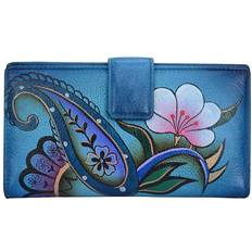 Av 1833 Plånbok Denim Paisley Floral