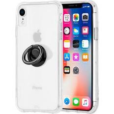 Mobile Phone Cases Case-Mate Tough Clear and Black Ring Bundle for iPhone XR Black