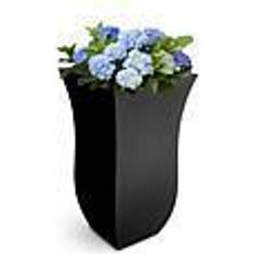 Pots, Plants & Cultivation Mayne Valencia 30 Neptune Blue Polyethylene Planter