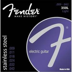 Fender guitar strings Fender Stainless Steel 350 s Electric Guitar Strings (0730350403)