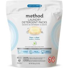 Method Laundry Detergent Packs Free Clear