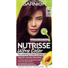 Leaping Bunny Permanent Hair Dyes Garnier Nutrisse Ultra Color Nourishing Bold Permanent Hair Creme BR1 Deepest Intense