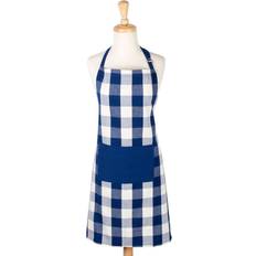 Aprons Design Imports DIIÂ® Buffalo Check Chef Apron Blue