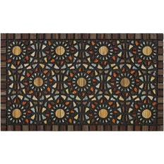 Pattern Yes/No Entrance Mats Mohawk Home 1'6"x2'6" Entranced Grain Doorscapes Brown