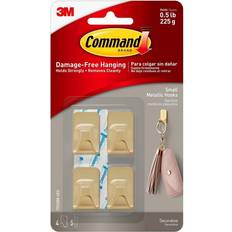 Wall Decorations 3M Command Small Sized Metallic Picture Hook 4