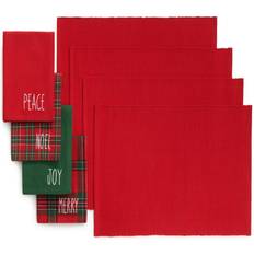 Place Mats on sale Elrene Home Fashions Holiday Christmas Sentiments Napkin Value Place Mat