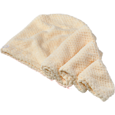 Mikrofiber Hårhåndklæde, Gul