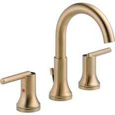 Basin Faucets Delta Trinsic Widespread 2-Handle Faucet with Drain