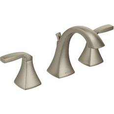 Faucets Moen T6905-9000 Double Handle Widespread Faucet the Voss Brushed Nickel