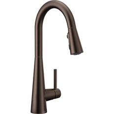 Moen single handle kitchen faucet Moen Sleek Single Handle Kitchen Faucet with Reflex Power Clean