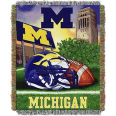 NCAA THE NORTHWEST GROUP University of Michigan Blankets Blue, Multicolour
