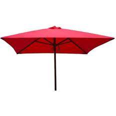 Parasols & Accessories DestinationGear Classic Wood Square Patio Umbrella