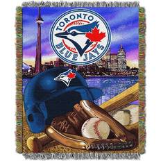 MLB Toronto Jays Tapestry Blankets Multicolor, Blue