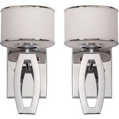 Wall Lamps Safavieh LIT4206A-SET2 Lenora 2 Wall Light