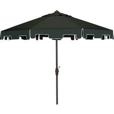 Green Parasols Safavieh PAT8000B Uv Resistant Zimmerman Push Umbrella