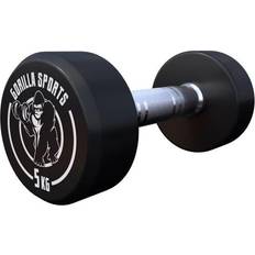 5 kg - Dumbbell sett Dumbbells Gorilla Sports GS Rubber Dumbbells 5kg